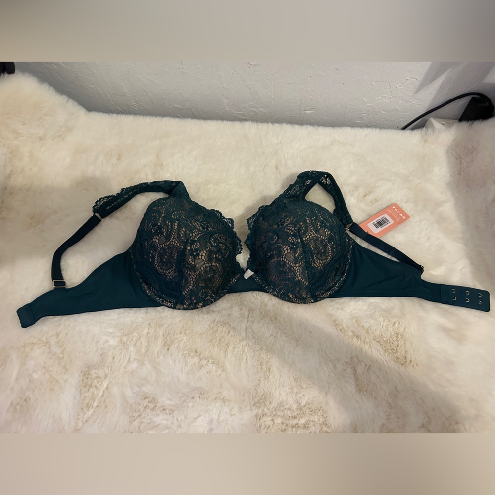 ThirdLove 24/7 Lacy Contour Plunge Bra 32E